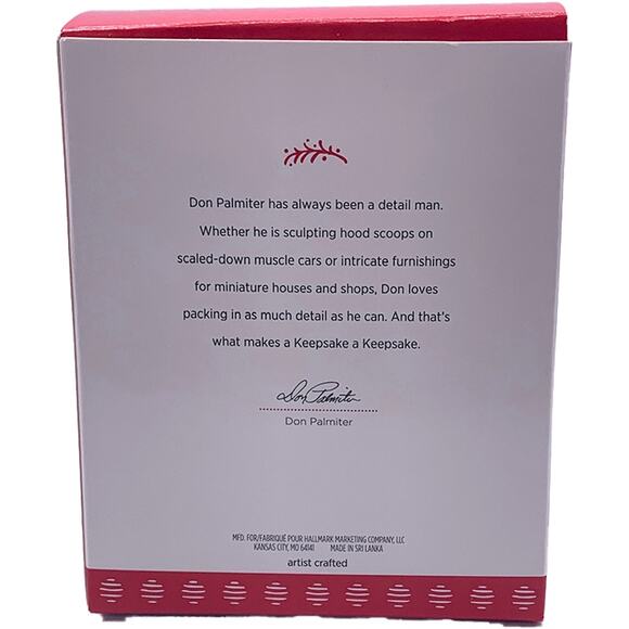 Hallmark Keepsake 2017 Palmiter Hardware Supply Christmas Ornament in Box - Picture 2 of 7